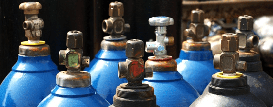 Заправка и обмен газовых баллонов с доставкой по Видному и области